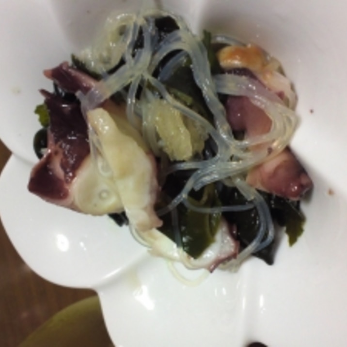 甘酸っぱく タコと春雨の酢の物 レシピ 作り方 By まっしゅ77 楽天レシピ 甘酸っぱく タコと春雨の酢の物 レシピ 作り方 By まっしゅ77 楽天レシピ